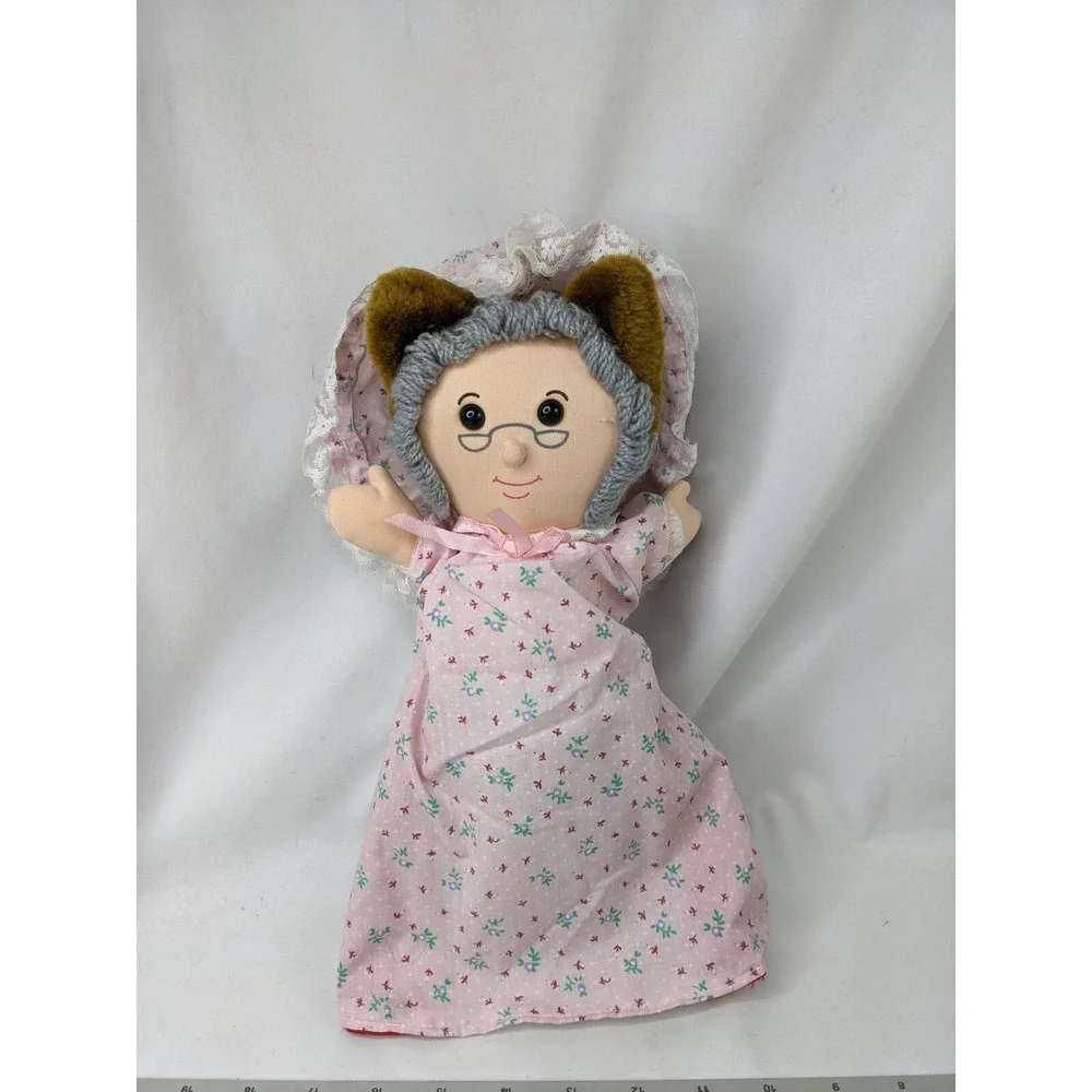Kappelhof Little Red Riding Hood Plush Reversible Wolf Grandma 12‎ Inch Stuffed